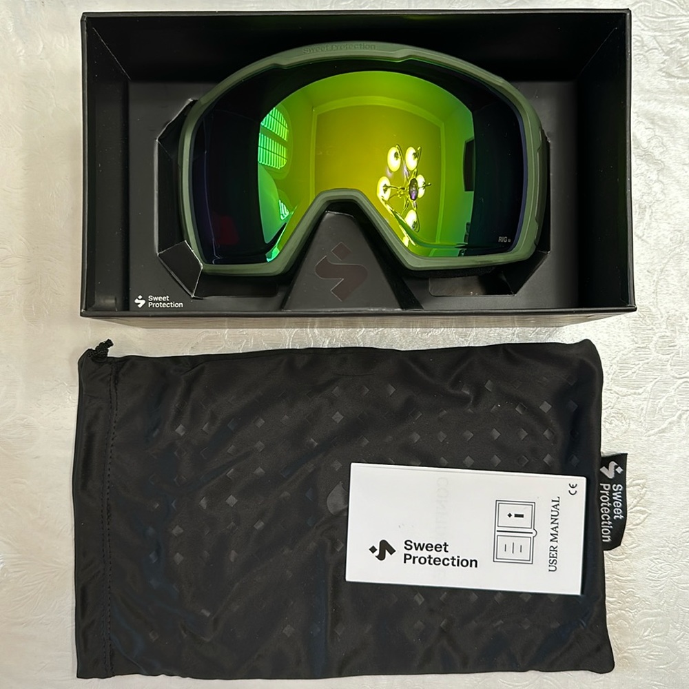 Sweet Protection CLOCKWORK GOGGLES - RIG Emerald/olive Drab